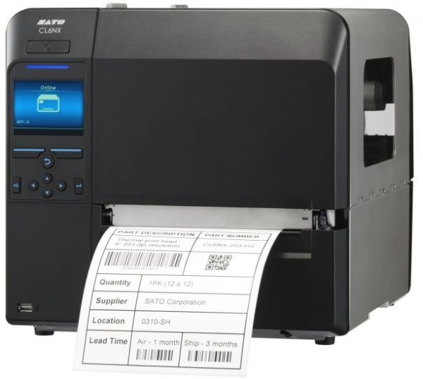 INDUSTRIAL BARCODE LABEL PRINTER SATO CL6NX Plus