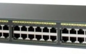 SWITCH CISCO WS-C2960-48TT-L 48-Ports 10/100 Two 10/100/1000TX uplinks w/ Rkmnts