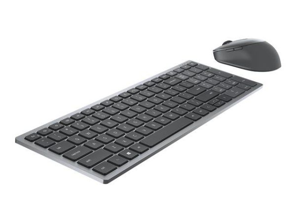 Dell KM7120W Multi-Device Keyboard & Mouse Wireless/Bluetooth Grey Chech-Slovak