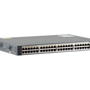 SWITCH CISCO WS-C3750V2-48PS-S 48-Ports Gigabit (4) 1G SFP POE w/ Rkmnts