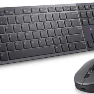 Dell KM900 Premier Collaboration Keyboard and Mouse Wireless/Bluetooth Grey Nordic