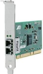 NIC ALLIED TELESIS 1000SX/SC FIBER SINGLE PORT 64-BIT DUPLEX PCI-X F.P.