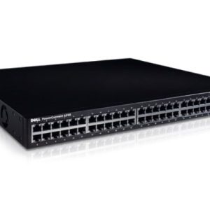 SWITCH DELL POWERCONNECT 6248 GP931 48-Ports Gigabit (4) 1G SFP /w 0GM765 10GE CX4 DUAL PORT UPLINK MODULE w/ Rkmnts