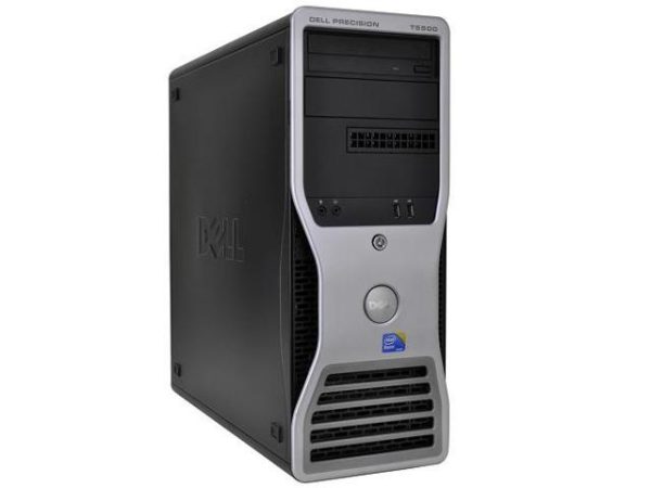 Dell Precision T5500 2 x Xeon E5504/12GB/2x250GB HDD/DVD/Quadro NVS 295