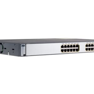 SWITCH CISCO WS-C3750-24PS-S 24-Ports 10/100 (2) 1G SFP POE w/ Rkmnts