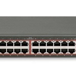 SWITCH NORTEL 4550T-PWR 48-Ports Gigabit (2) 1G SFP POE +2xCOMBO GIGABIT+2xSFP w/ Rkmnts