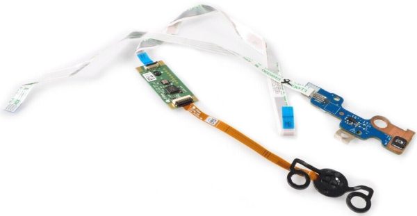 FINGERPRINT READER MODULE & BOARD WITH CABLE FOR DELL INSPIRON 15 (5570 / 5575) SILVER