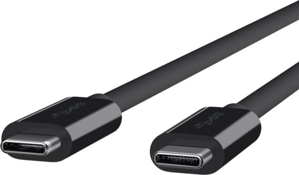 CABLE USB-C TO USB-C BLACK