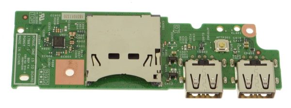 USB PORTS/SD CARD READER BOARD FOR NB DELL INSPIRON 7586 2-in-1