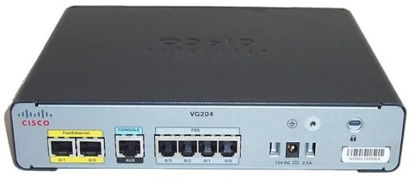 CISCO VG204 ANALOG VOICE GATEWAY (NO PSU)