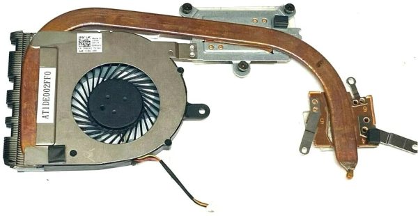 CPU + GPU COOLING FAN & HEATSINK ASSEMBLY FOR NB DELL INSPIRON 5555 5455