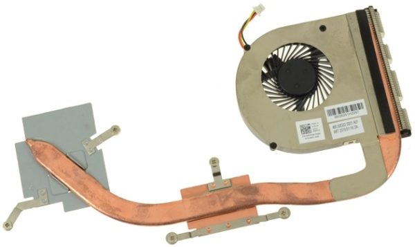 CPU + GPU COOLING FAN & HEATSINK ASSEMBLY FOR NB DELL INSPIRON 15 (3542) 14 (3443 / 3442) (NVIDIA GRAPHICS)