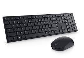 Dell KM5221W Pro Keyboard & Mouse Wireless Black Hungarian