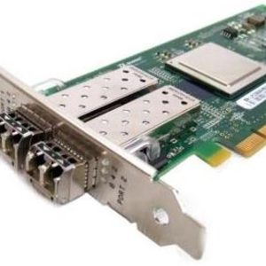 NIC DELL QLOGIC QLE2562 8GB FC 2 PORT HBA PCI-E F.P.