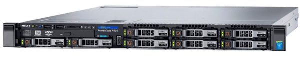 Dell Poweredge R630 2 x E5-2620 v3 (6-Cores)/64GB/H730-1GB/8xSFF/2x750W/No Rails