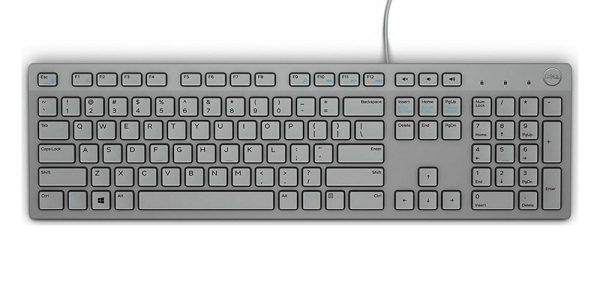 Dell KB216 Multimedia Keyboard Wired USB Grey English International