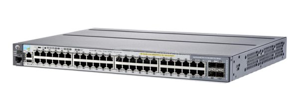 SWITCH HP Aruba 2920 48-Ports Gigabit (4) 1G SFP POE+ /w 1xPSU (DPS-550QB) w/ Rkmnts