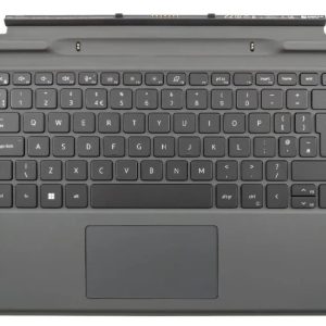 KB WITH PALMREST/TOUCHPAD FOR TABLET DELL LATITUDE 7320 DETACHABLE BACKLIT BLACK UK.