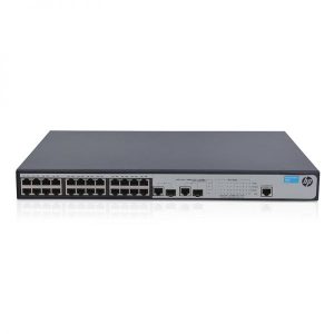 SWITCH HP 1910-24-PoE+ 24-Ports 10/100 (2) 1G SFP POE+ w/ Rkmnts