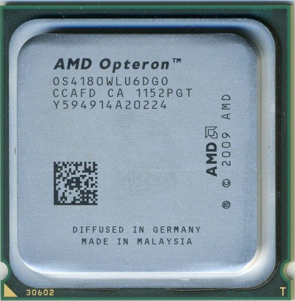 CPU AMD OPTERON 4180 2.60Ghz 6C 6MB C32