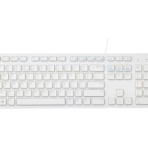 Dell KB216 Multimedia Keyboard Wired USB White German