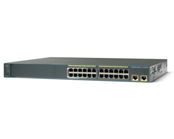 SWITCH CISCO 2960 24-Ports 10/100 2x1000BT w/ Rkmnts