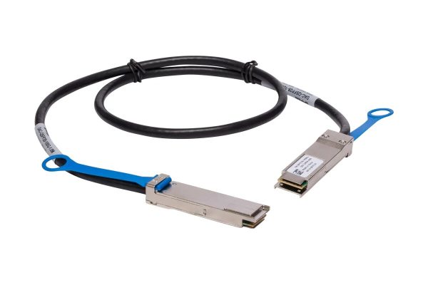 Cable Dell DAC-Q28-100G-1M 100G QSFP28 Passive Direct Attach Copper Twinax 1m QSFP-100G-CU1M