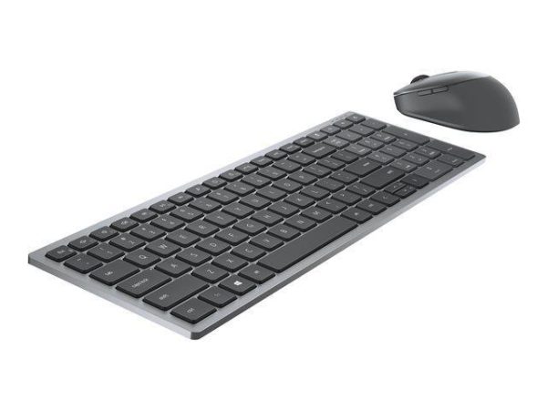 Dell KM7120W Multi-Device Keyboard & Mouse Wireless/Bluetooth Grey Belgian