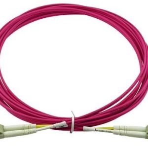 Cable LC UPC to LC UPC Duplex OM4 Multimode PVC (OFNR) 2.0mm Fiber Optic Patch 30m