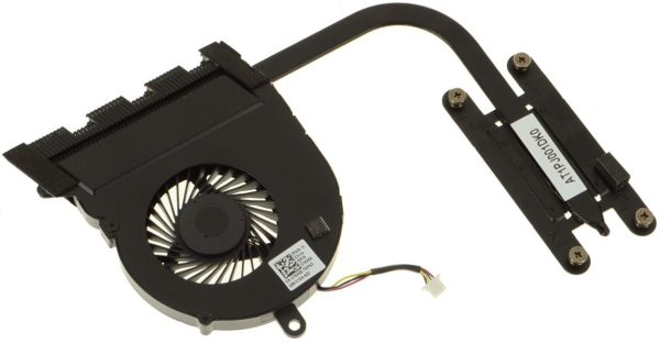 CPU COOLING FAN & HEATSINK ASSEMBLY FOR NB DELL INSPIRON  15 (5567) 17 (5767)