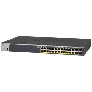 SWITCH NETGEAR FS728TPv2 28-Ports 10/100 (4) 1G SFP POE w/ Rkmnts