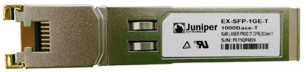 JUNIPER 1000BASE-T SFP COOPER 100M RJ-45 TRANSCEIVER MODULE