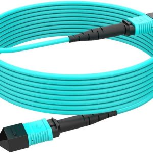 CABLE 10/40/100GBASE OM3 24-FIBER MTP 5M