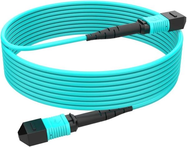 CABLE 10/40/100GBASE OM3 24-FIBER MTP 5M