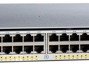 SWITCH CISCO WS-C4948E-S Catalyst 4948E IPB 48-Ports Gigabit (4) 1G SFP 2x PSU (PWR-C49-300AC) w/ Rkmnts