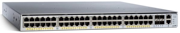 SWITCH CISCO WS-C4948E-S Catalyst 4948E IPB 48-Ports Gigabit (4) 1G SFP 2x PSU (PWR-C49-300AC) w/ Rkmnts