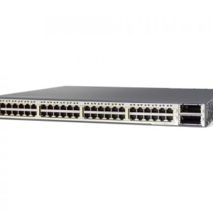 SWITCH CISCO WS-C3750E-48TD-S 48-Ports Gigabit (2) 10G SFP /w 1xPSU (C3K-PWR-265WAC) w/ Rkmnts