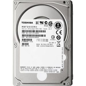 HDD TOSHIBA 600GB 10K SAS 2.5"