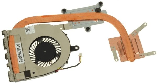 CPU + GPU COOLING FAN & HEATSINK ASSEMBLY FOR NB DELL INSPIRON 17 (5758) / 15 (5558) / 14 (5458) / VOSTRO 3558 (NVIDIA)