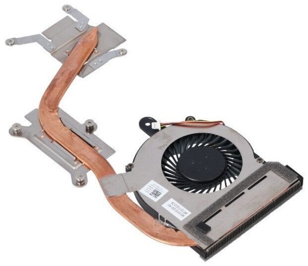 CPU+ GPU COOLING FAN & HEATSINK ASSEMBLY FOR NB DELL INSPIRON 14 3452 3568 3458 3558