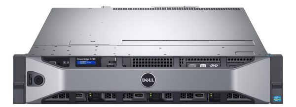 Dell Poweredge R730 2 x E5-2650 v3 (10-Cores)/64GB/PERC H730-1GB/16xSFF/2x750W/No Rails