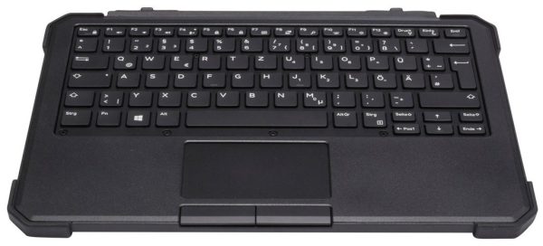 KB WITH PALMREST/TOUCHPAD FOR TABLET DELL LATITUDE 12 RUGGED 7220/7202/7212 BACKLIT BLACK GER