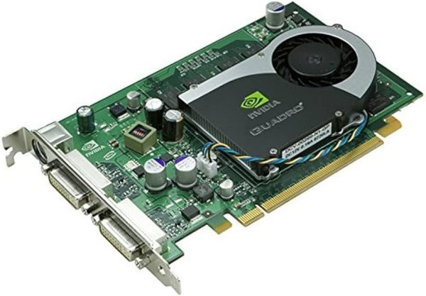 VGA Nvidia QUADRO FX1700 512MB DDR2 (2) DVI-D PCI-e F.P.