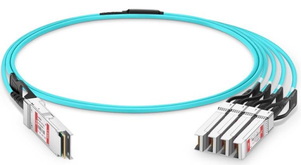 CABLE DELL 10GbE QSFP TO 4xSFP+ OPTICAL FIBER 10M