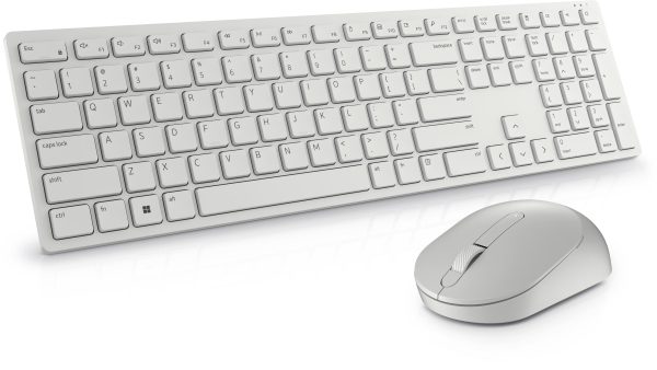 Dell KM5221W Pro Keyboard & Mouse Wireless White French