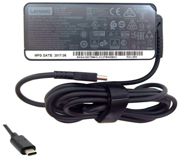 PSU FOR LENOVO 45W 20V-2.25A/15V-3A/6V-2A/5V-2A TYPE-C